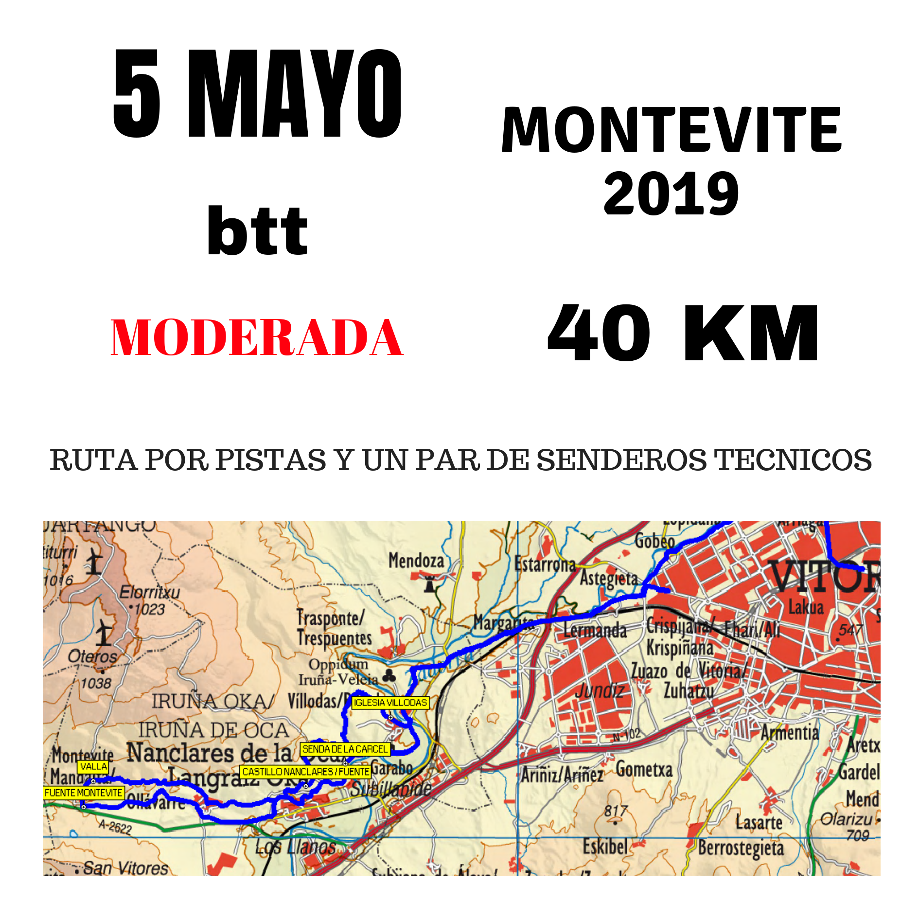 Foto Montevite (Dificultad: moderada) 40 km BTT